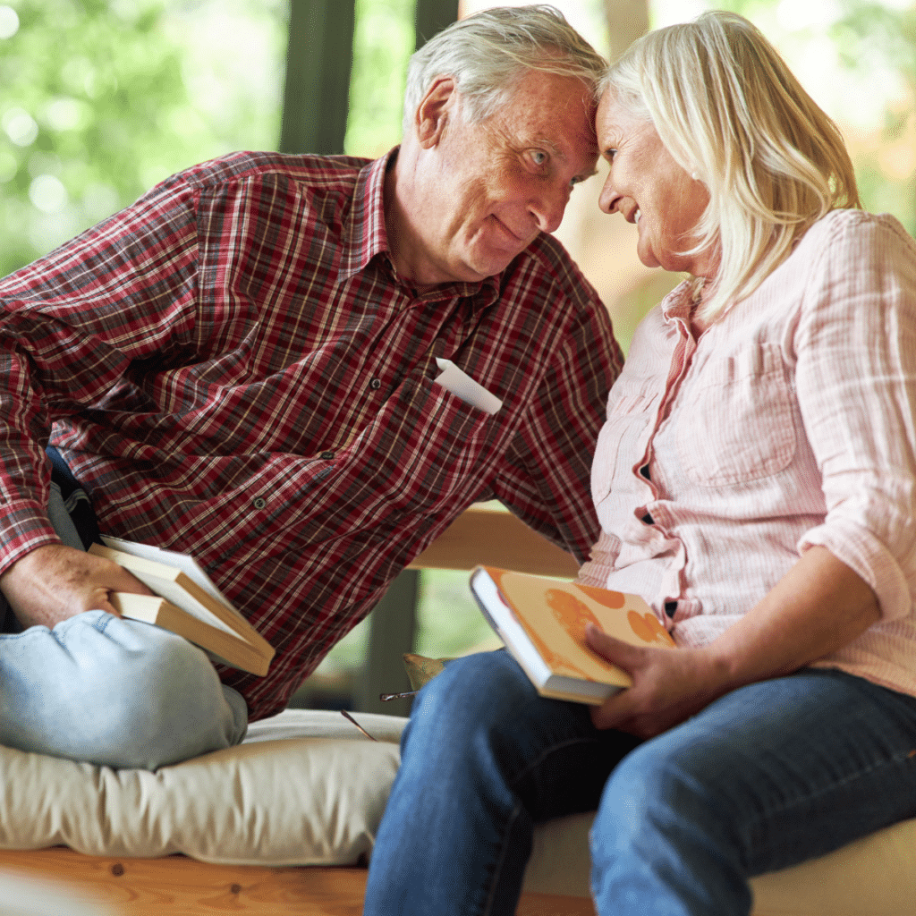 Retired couple